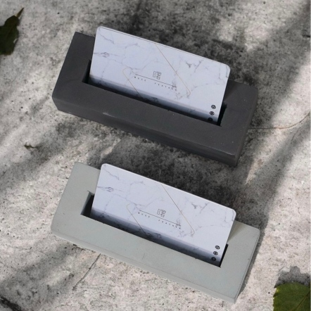 曙MUSE｜單孔平面水泥名片座