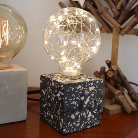 曙MUSE｜水磨石USB桌燈