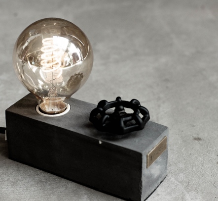 曙MUSE｜原創手輪水泥長方燈